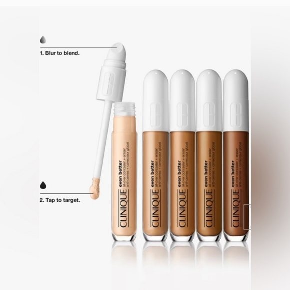 Clinique CN-40 Even Better™ All-Over Concealer + Eraser NIB - Picture 2 of 7